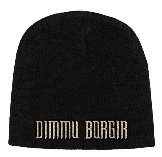 Cover for Dimmu Borgir · Dimmu Borgir Unisex Beanie Hat: Logo (CLOTHES) [Black - Unisex edition] (2019)