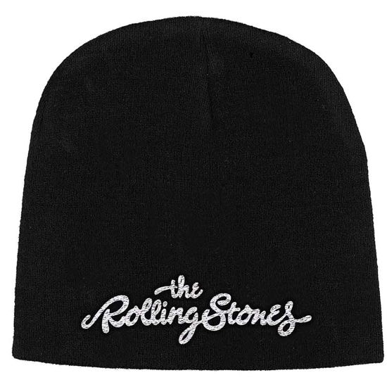 Cover for The Rolling Stones · The Rolling Stones Unisex Beanie Hat: Logo (CLOTHES) [Black - Unisex edition] (2019)