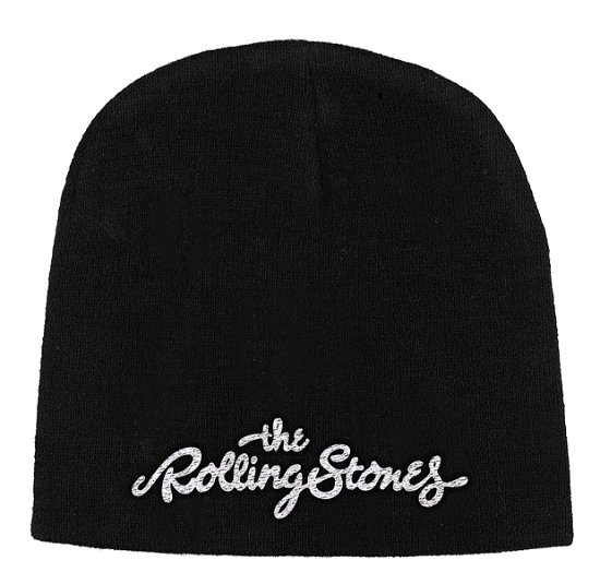 Cover for The Rolling Stones · The Rolling Stones Unisex Beanie Hat: Logo (Bekleidung) [Black - Unisex edition] (2019)