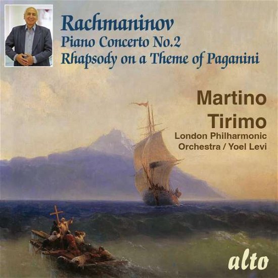 Rachmaninov Piano Concerto 2 / Rhapsody On Theme Paganini - Martino Tirimo / Philharmonia / Levi - Musiikki - ALTO - 5055354414473 - perjantai 11. helmikuuta 2022