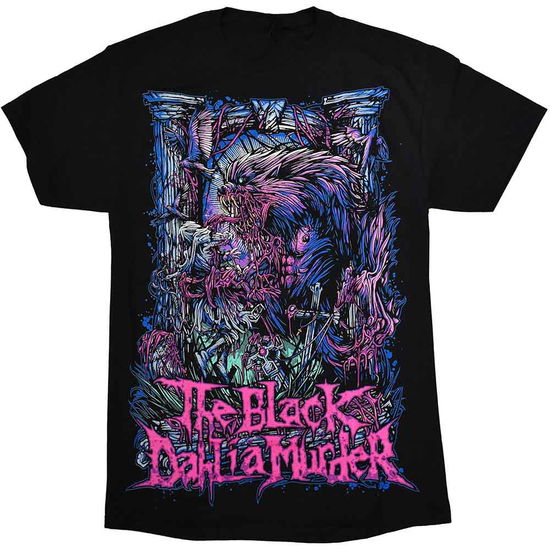 The Black Dahlia Murder Unisex T-Shirt: Wolfman - Black Dahlia Murder - The - Fanituote - PHD - 5056187749473 - perjantai 17. syyskuuta 2021