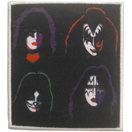 Cover for Kiss · KISS Standard Printed Patch: 4 Heads (Patch) (2023)