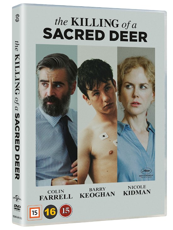 Cover for Colin Farrell / Barry Keoghan / Nicole Kidman · The Killing Of A Sacred Deer (DVD) (2018)