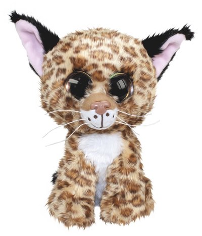 Lumo Stars Knuffel - Lynx 24cm - Lumo Stars - Merchandise - Tactic Games - 6416739550473 - 