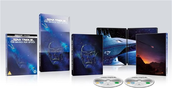 Cover for Star Trek III: The Search For Spock (4K Ultra HD/BD) [Limited Steelbook edition] (2024)