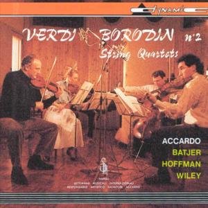 Cover for Verdi / Borodin / Accardo / Hoffman / Wiley · String Quartets (CD) (1995)