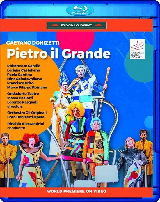 Cover for G. Donizetti · Pietro Il Grande (Blu-Ray) (2021)