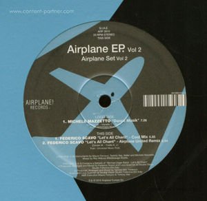 Cover for Airplane · Airplane 2 (12&quot;) [EP edition] (2010)