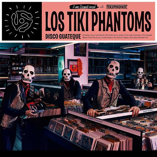 Cover for Los Tiki Phantoms · Disco Guateque (CD) (2019)