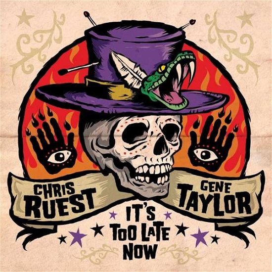 Cover for Ruest, Chris &amp; Gene Taylo · It's Too Late Now (CD) (2017)