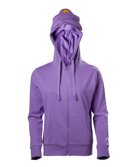 Cover for Bioworld · Adventure Time Lumpy Space Princess Girl-kapuzenjacke Lila - Size L (CLOTHES)