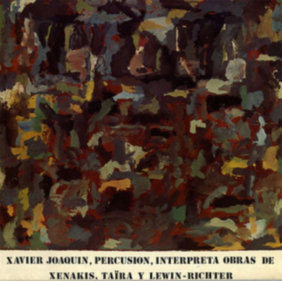Cover for Xavier Joaquin · Interpreta Obras De Xenakis / Taira Y Lewin (LP) (2023)