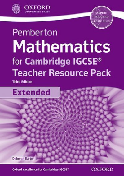 Cover for Oxford Editor · Pemberton Mathematics for Cambridge IGCSE® Teacher Resource Pack (Buch) [3 Revised edition] (2019)