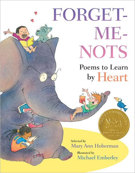 Cover for Mary Ann Hoberman · Forget-Me-Nots: Poems to Learn by Heart (Hardcover bog) (2012)