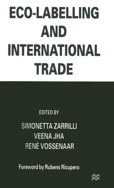 Cover for Veena Jha · Eco-Labelling and International Trade (Gebundenes Buch) (1997)