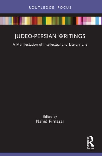 Cover for Nahid Pirnazar · Judeo-Persian Writings: A Manifestation of Intellectual and Literary Life - Iranian Studies (Paperback Book) (2024)