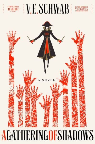 Cover for V. E. Schwab · A Gathering of Shadows: A Novel - Shades of Magic (Hardcover Book) (2016)