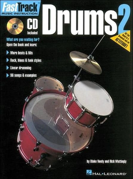 Cover for Blake Neely · Fast Track: Drums (Book) (Paperback Book) (1997)