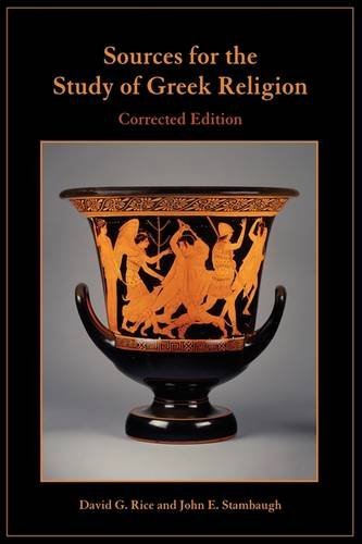 Cover for David G. Rice · Sources for the Study of Greek Religion (Sources for Biblical Study #14) (Paperback Book) [First edition] (2009)