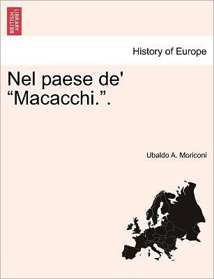 Cover for Ubaldo a Moriconi · Nel Paese De' (Paperback Book) (2011)