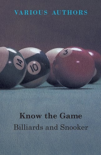 Cover for Know the Game - Billiards and Snooker (Taschenbuch) (2011)