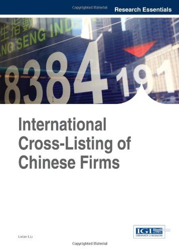 Cover for Lixian Liu · International Cross-listing of Chinese Firms (Research Essentials) (Innbunden bok) (2014)