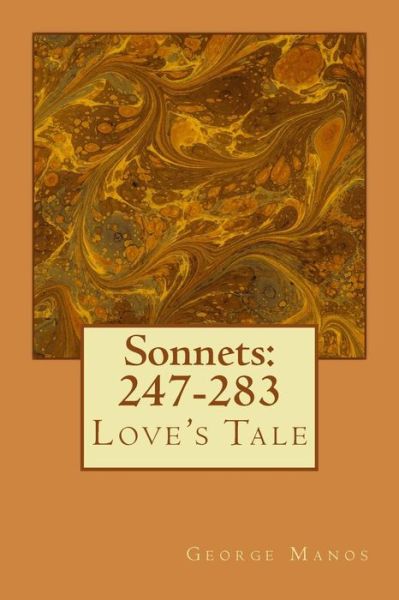 Cover for George Manos · Sonnets: 247-283: Love's Tale (Paperback Book) (2015)