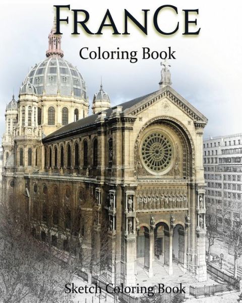 Cover for Anthony Hutzler · France Coloring Book (Pocketbok) (2016)