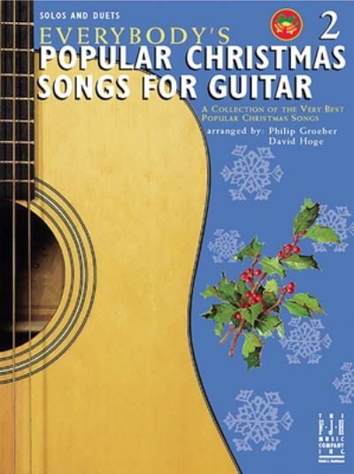 Cover for Philip Groeber · Everybody's Popular Christmas Songs for Guitar, Book 2 (Book) (2023)