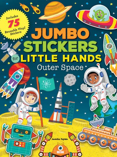 Cover for Jomike Tejido · Jumbo Stickers for Little Hands: Outer Space: Includes 75 Stickers - Jumbo Stickers for Little Hands (Paperback Book) (2018)