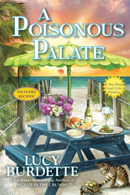 Cover for Lucy Burdette · A Poisonous Palate (Hardcover Book) (2024)