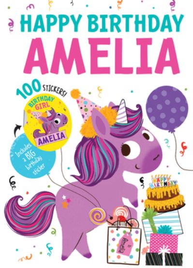 Cover for Hazel Quintanilla · Happy Birthday Amelia (Hardcover Book) (2020)