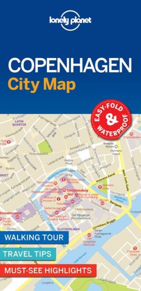 Cover for Lonely Planet · Lonely Planet Copenhagen City Map - Map (Kort) (2018)