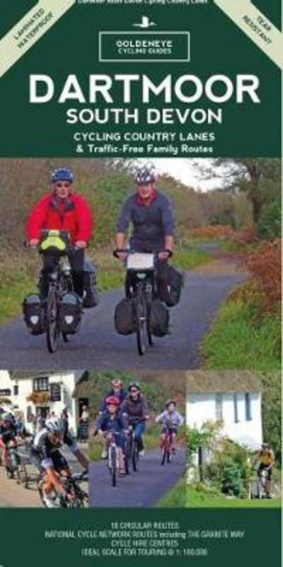 Cover for Al Churcher · Dartmoor South Devon Cycling Country Lanes &amp; Traffic-Free Family Routes - Goldeneye Cycling Guides (Pocketbok) [New edition] (2017)