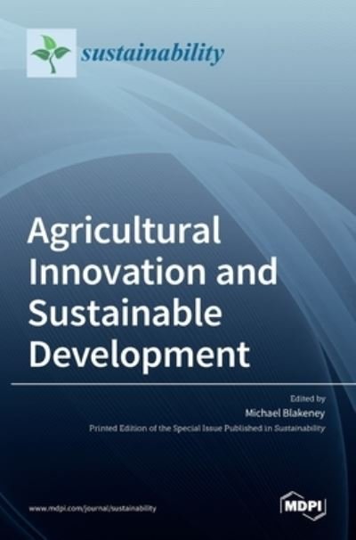Cover for Mdpi Ag · Agricultural Innovation and Sustainable Development (Hardcover Book) (2022)