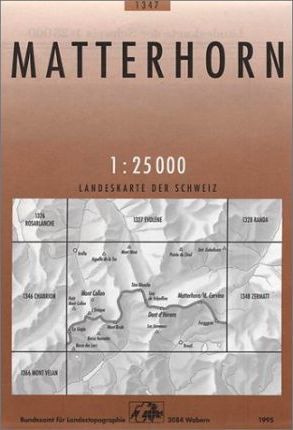 Cover for Switzerland Swisstopo · Matterhorn 2018 (Map) (2020)