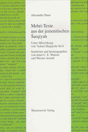 Cover for Werner Arnold · Mehri-Texte Aus Der Jemenitisches Sarqiyah (Hardcover Book) (2009)