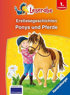 Cover for Doris Arend · Erstlesegeschichten: Ponys und Pferde - Leserabe 1. Klasse - Erstlesebuch für Kinder ab 6 Jahren (Book) (2024)