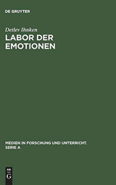Cover for Detlev Ihnken · Labor der Emotionen (Book) (1998)