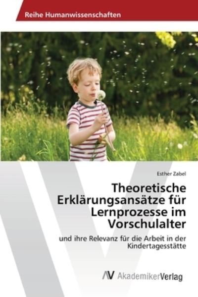 Cover for Zabel · Theoretische Erklärungsansätze fü (Book) (2013)