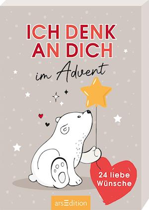 Ich denk an dich im Advent - - Livros - arsEdition - 9783845857473 - 8 de outubro de 2024