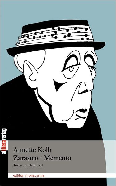 Cover for Annette Kolb · Zarastro. Memento (Paperback Book) [German edition] (2002)