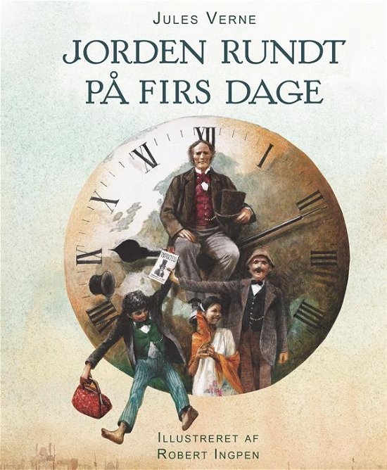 Cover for Jules Verne · Ingpen Illustrerede klassikere: Jorden rundt på firs dage (Bound Book) [2º edição] (2016)