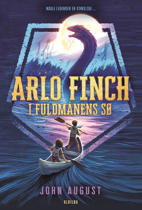 Cover for John August · Arlo Finch: Arlo Finch i fuldmånens sø (2) (Bound Book) [1.º edición] (2019)