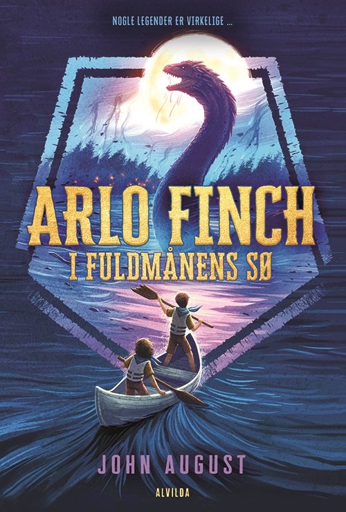 Cover for John August · Arlo Finch: Arlo Finch i fuldmånens sø (2) (Indbundet Bog) [1. udgave] (2019)