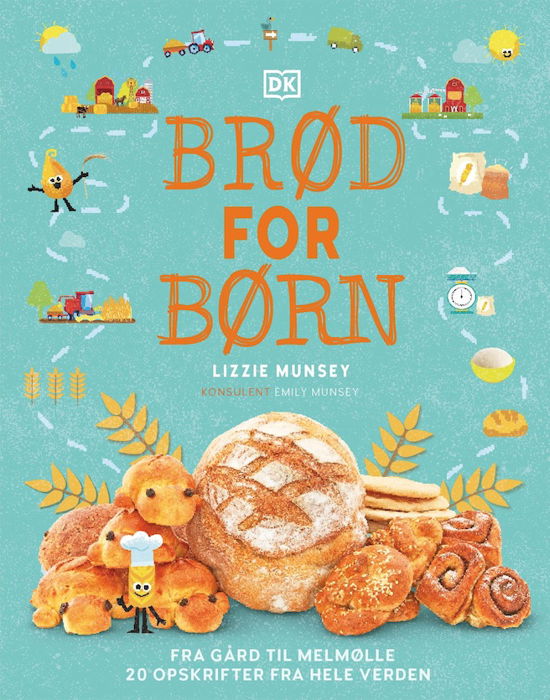 Cover for Lizzie Munse · Brød for børn (Book) [1st edition] (2022)