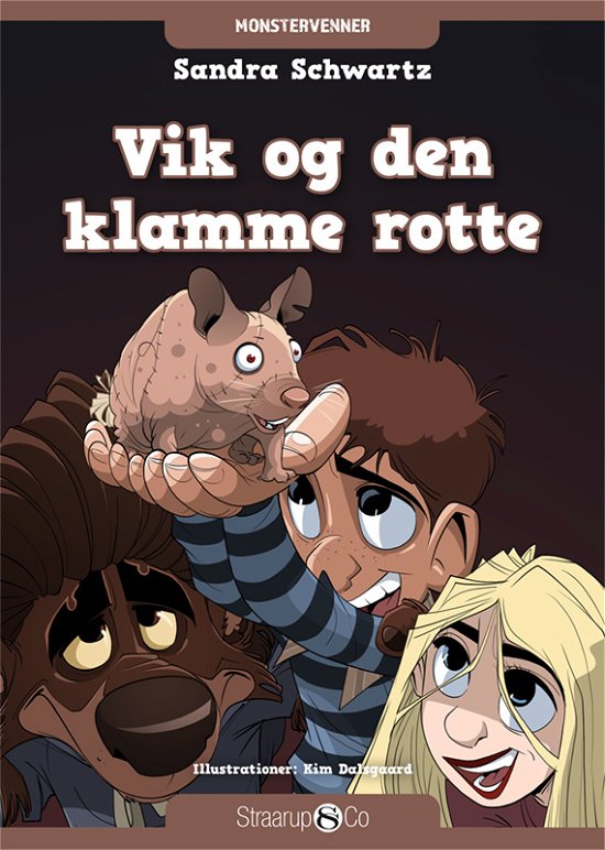 Cover for Sandra Schwartz · Monstervenner: Vik og den klamme rotte (Gebundenes Buch) [1. Ausgabe] (2020)