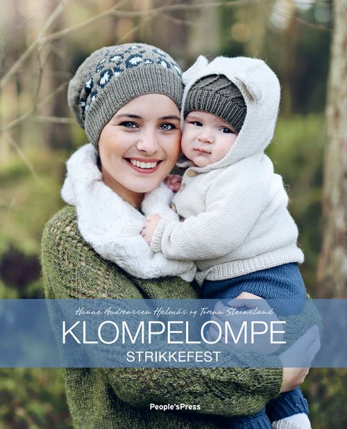 Cover for Hanne Andreassen Hjelmås &amp; Torunn Steinsland · Klompelompe strikkefest (Innbunden bok) [1. utgave] (2020)