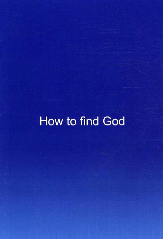 Cover for Robin Meaton · How to find God (Sewn Spine Book) [1º edição] (2015)