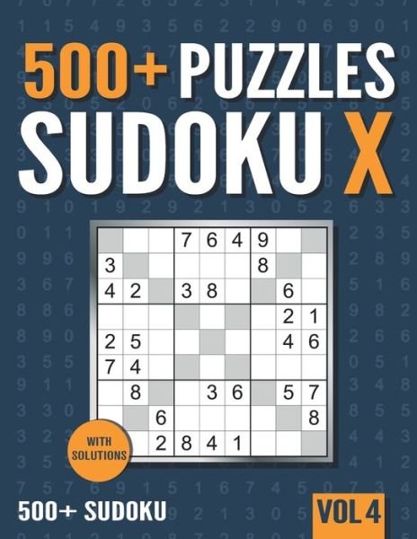 Cover for Visupuzzle Books · 500+ Sudoku X (Paperback Book) (2021)